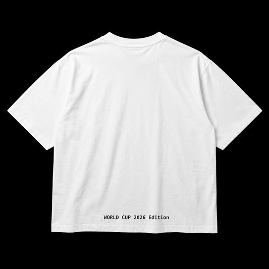 World Cup 26' Shark Tee - White